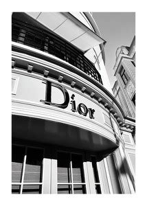 Dior store plakat 